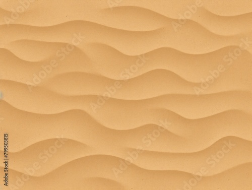 Tan sand background texture with copy space for text or product, flat lay seamless vector illustration pattern template for website banner, greeting card © GalleryGlider