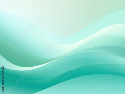 Teal pastel tint gradient background with wavy lines blank empty pattern with copy space for product design or text copyspace mock-up template for website