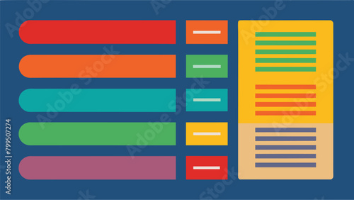 A specialized set of colored overlays that can be p over text to reduce visual distortions and improve reading speed and comprehension for individuals. Vector illustration