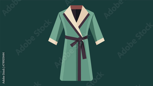 A sleek and modern bathrobe crafted from silky smooth bamboo fabric offers a touch of sophistication to your lounging routine..