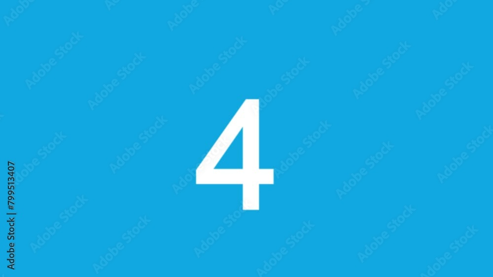 flat modern Countdown timer Clock from 9 to 0 on the sky blue background, nine seconds to zero white countdown timer smoothly 4k 60fps flat modern Countdown timer Clock from 9 to 0 on the sky blue background, nine seconds to zero white countdown timer smoothly 4k 60fps