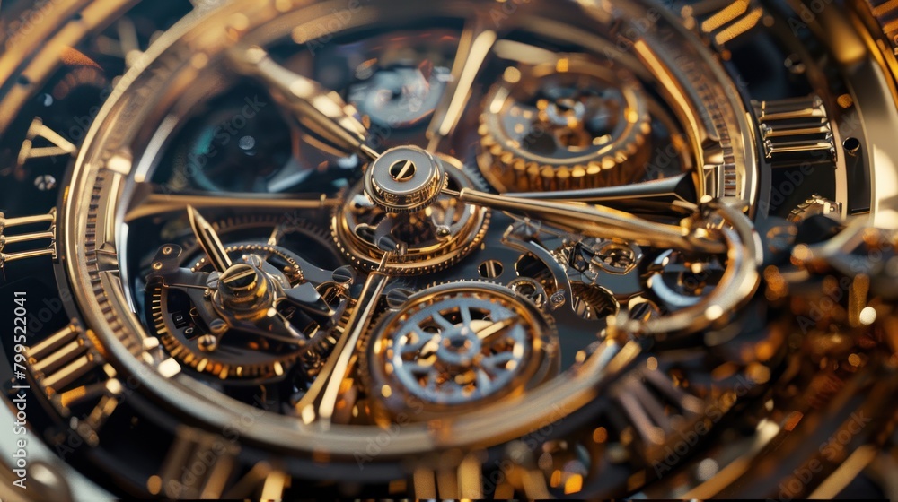 close-up of a mecha clock with luxury mecha technology,close-up of a mecha clock with luxury mecha technology, close-up of a mecha clock with luxury mecha technology,close-up of a mecha clock with luxury mecha technology,