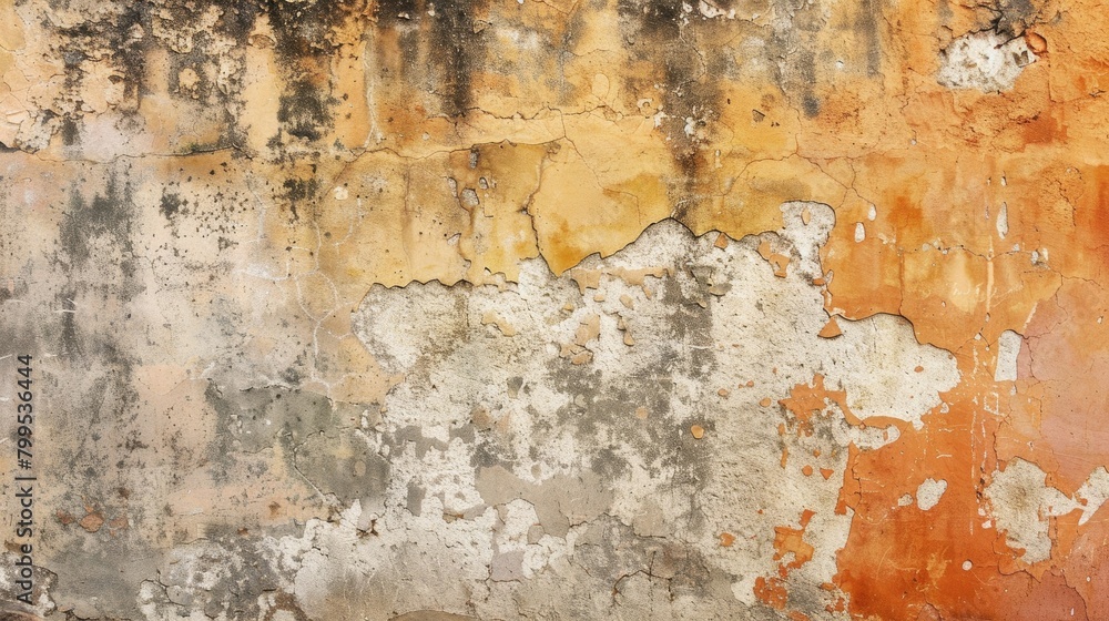 Aged wall with color Aged wall with color