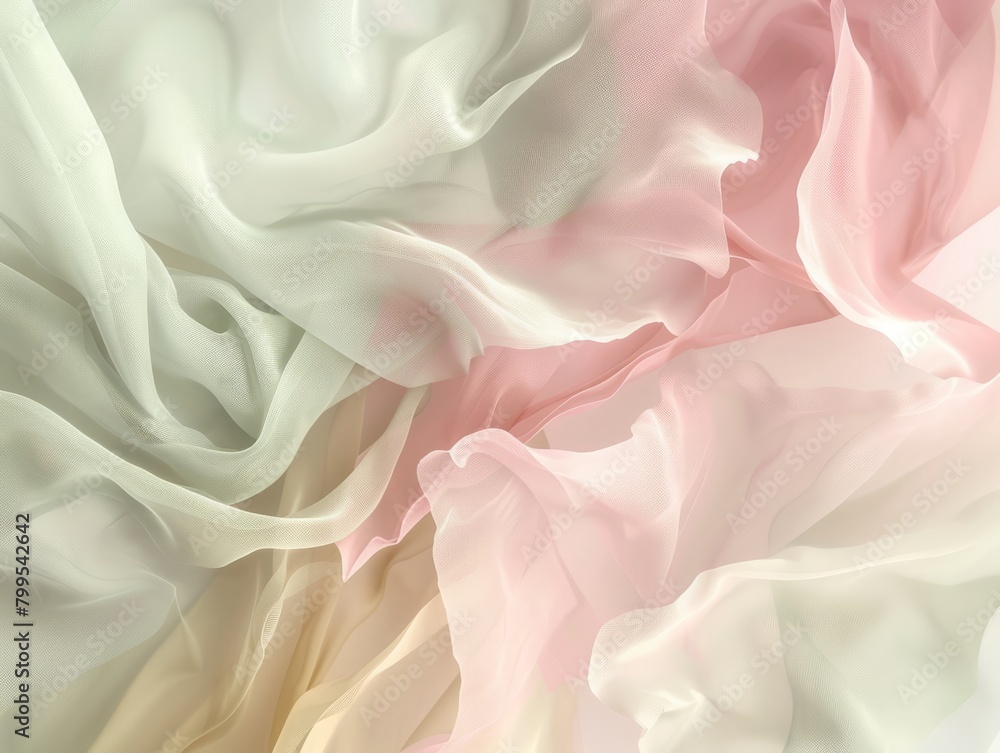 Blush pink and soft sage green abstract spring background for serene design projects Blush pink and soft sage green abstract spring background for serene design projects