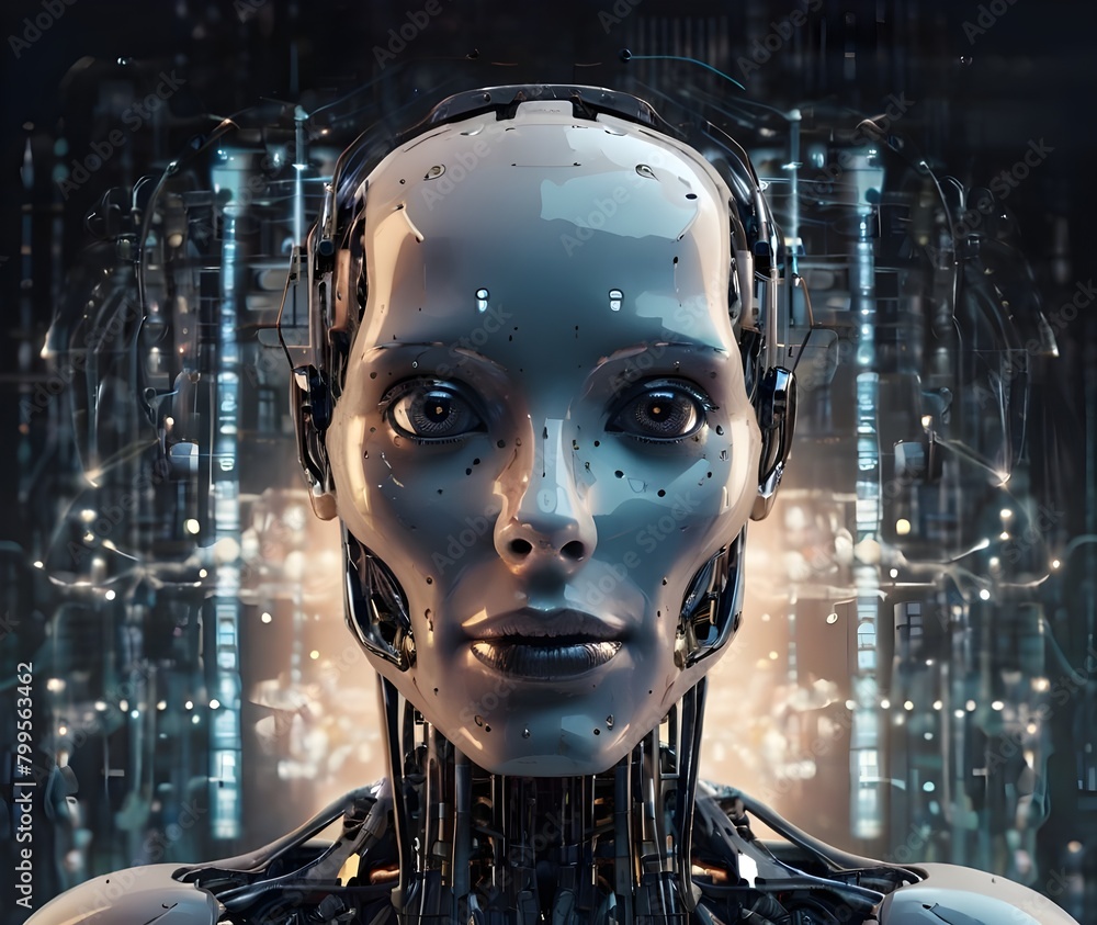 AI Artificial intelligence concept AI Artificial intelligence concept