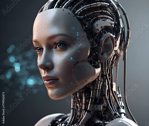 AI Artificial intelligence concept