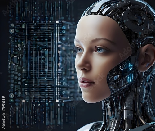 AI Artificial intelligence concept