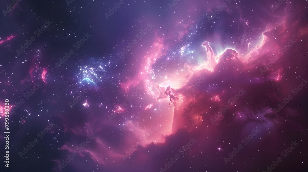 Fototapeta premium galaxy in space