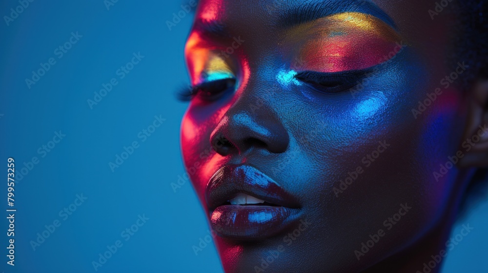 Explore the intersection of art and beauty with our curated stock photos, celebrating the diversity and creativity of makeup.