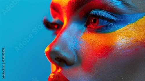 Explore the intersection of art and beauty with our curated stock photos  celebrating the diversity and creativity of makeup.