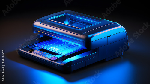 Scanner Icon 3d