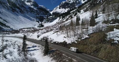 driving over the mountains