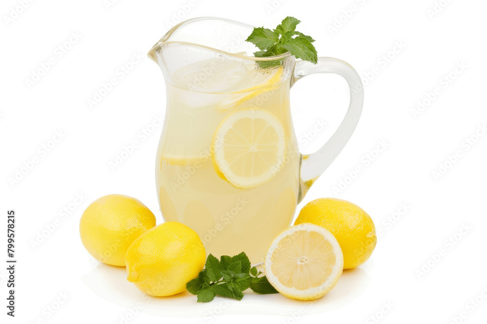 Jug of summer lemonade Jug of summer lemonade