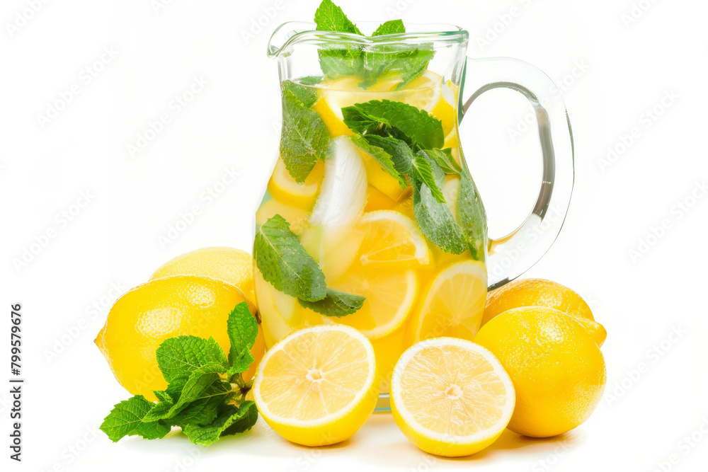 Jug of summer lemonade Jug of summer lemonade