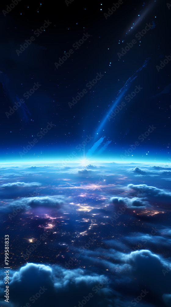 View of the Earth from space View of the Earth from space