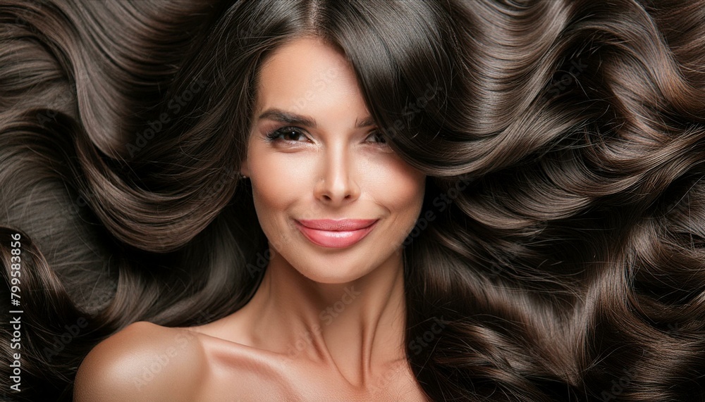 She has long, straight black hair and striking black eyes, embodying a natural She has long, straight black hair and striking black eyes, embodying a natural