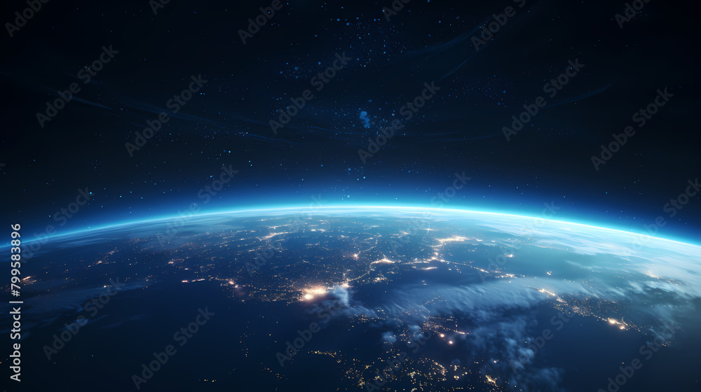 View of the Earth from space