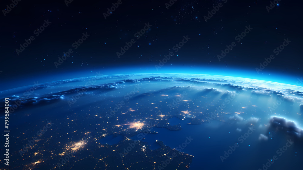 View of the Earth from space