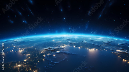 View of the Earth from space