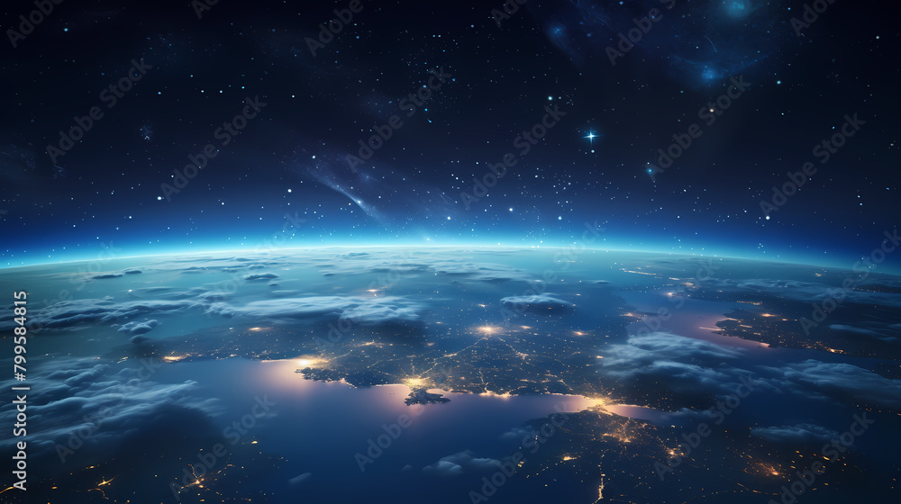 View of the Earth from space View of the Earth from space