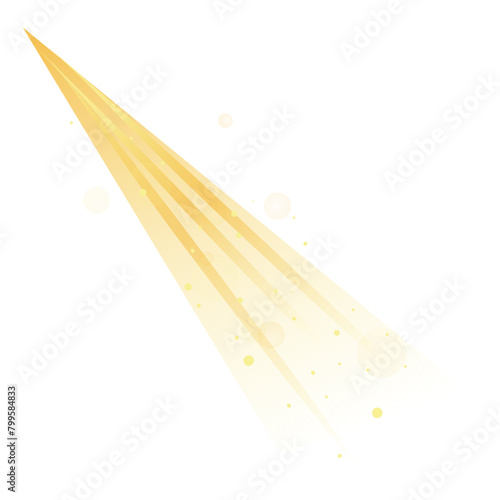 Yellow spotlight