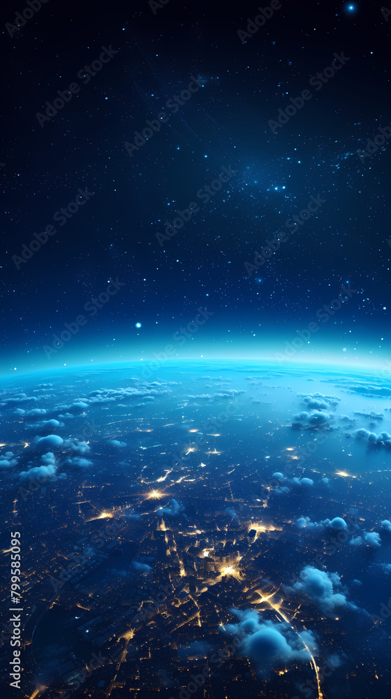 View of the Earth from space View of the Earth from space