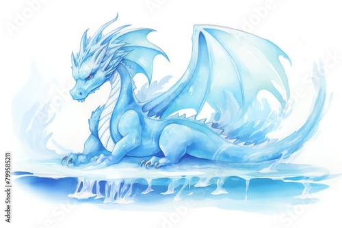 ice dragon  frosty ice dragon