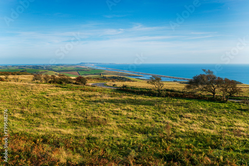 The view from Abbotsbury Hill in Dorset