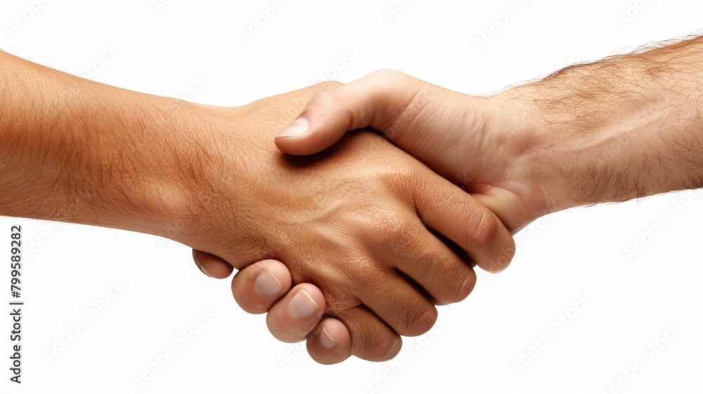 Confident man and woman shaking hands in a well-lit office after a successful job interview, both dressed in formal suits, Canon captured professional imagery. Confident man and woman shaking hands in a well-lit office after a successful job interview, both dressed in formal suits, Canon captured professional imagery.