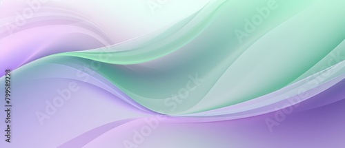 Soft abstract shockwave effect with gentle lavender and mint green, ideal for baby shower invitations or gentle cosmetic ads,