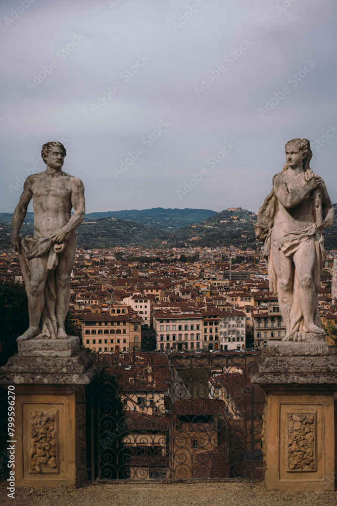 View of Florence from Villa Bardini 