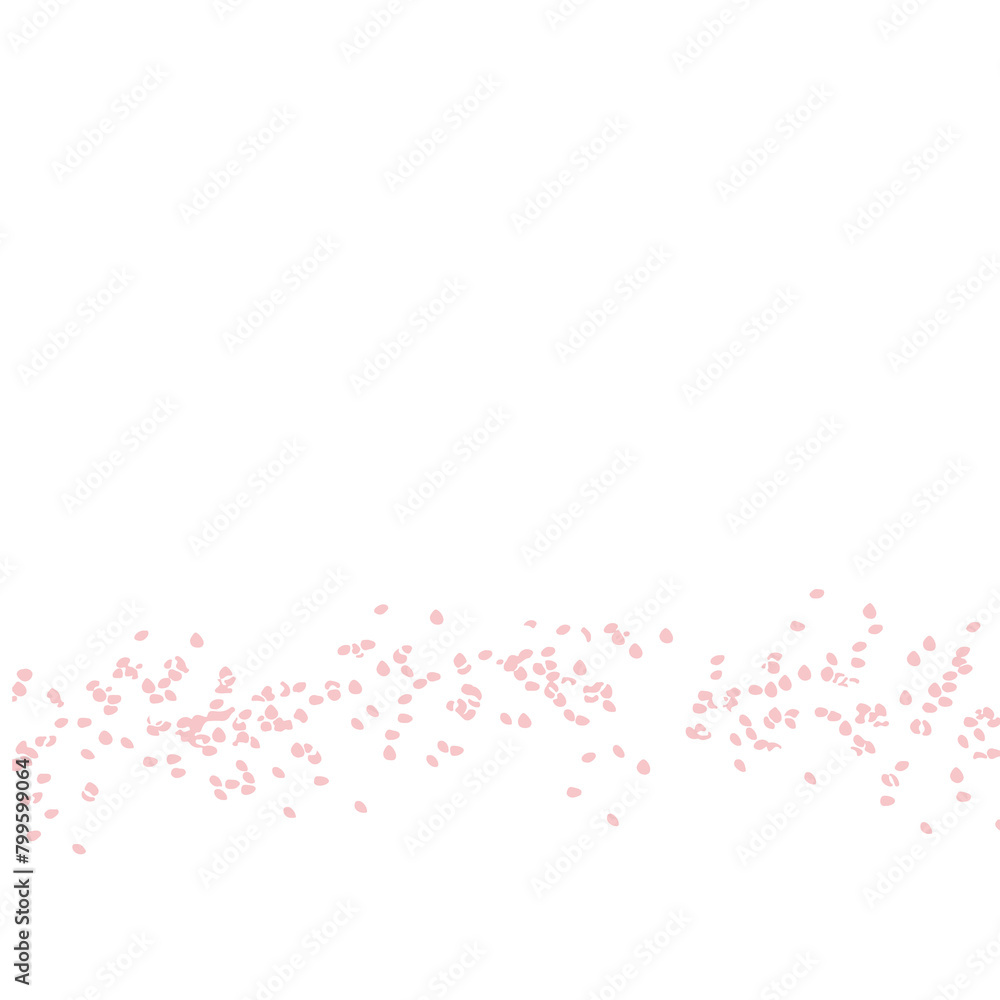 Fototapeta premium 나뭇잎 꽃잎 흩날리는