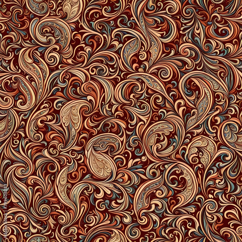 Classic Paisley Seamless Pattern Classic Paisley Seamless Pattern