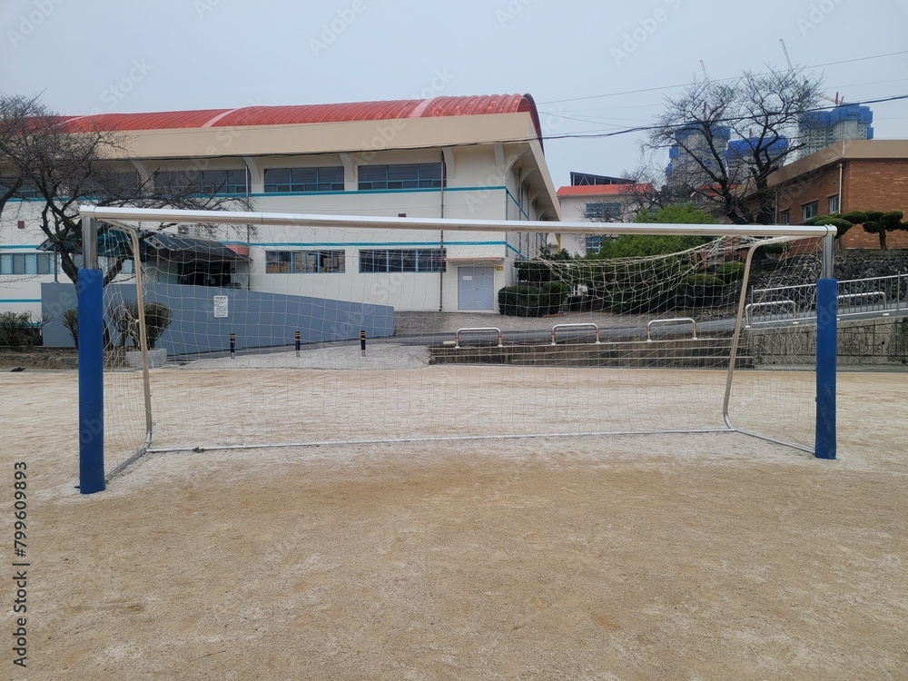 축구골대의 모습 축구골대의 모습