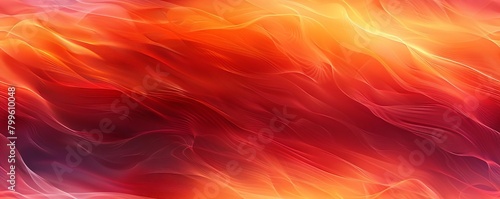 Warm sunset hues of orange and red blending smoothly in a gradient, ideal for a highend abstract background