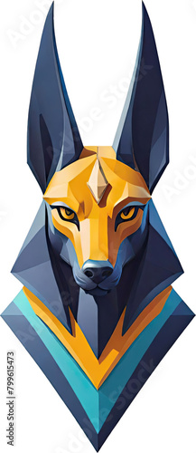 Anubis, the Egyptian god of death.