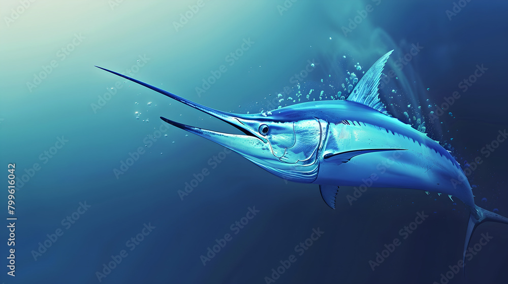 Naklejka premium Fish wallpaper 