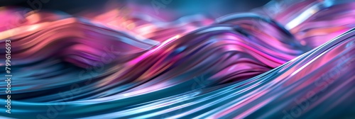 seamless moving wave motion graphic loop mkv file  in the style of light painting  light black  pink  purple and blue  vray tracing  selective focus background aspect ratio 3 1