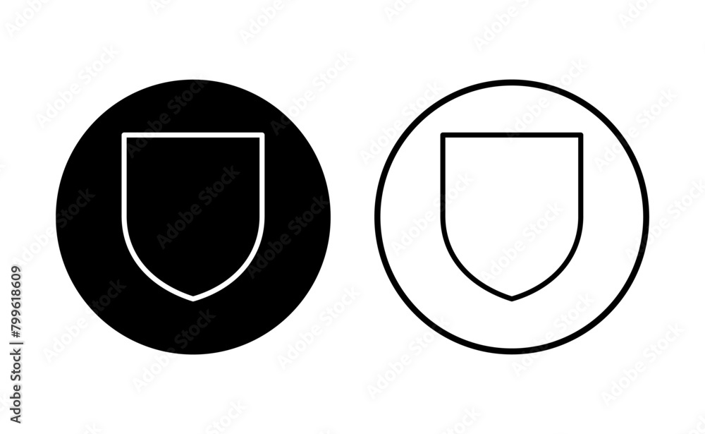 Shield icon set. Protection icon vector. Security vector icon Shield icon set. Protection icon vector. Security vector icon