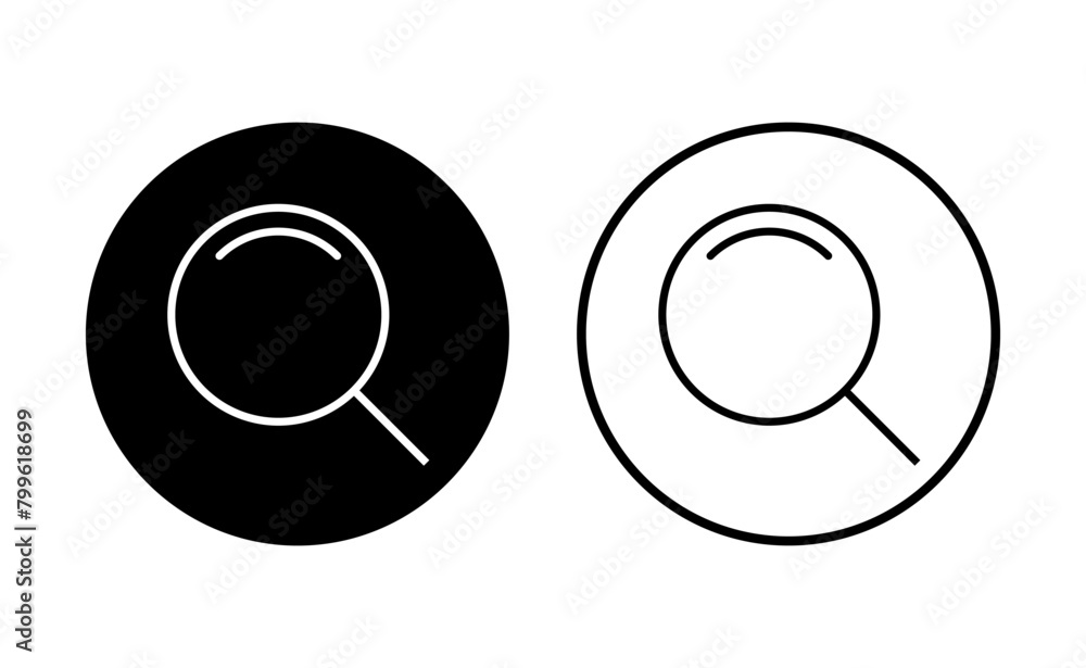 Search icon set. search magnifying glass icon Search icon set. search magnifying glass icon