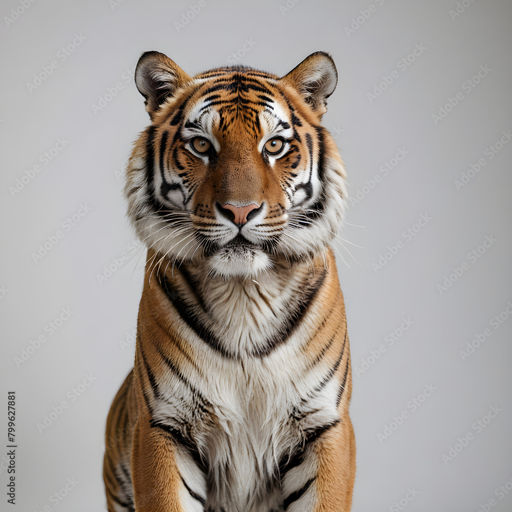 Fototapeta premium portrait of a bengal tiger