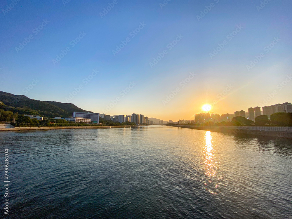 Sunset Over the City: A New Day Dawns, Hong Kong