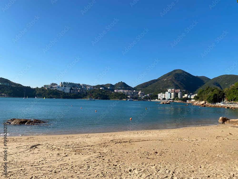 Golden Sands and Azure Waters: A Day at Summer Beach, Stanley, Hong Kong Golden Sands and Azure Waters: A Day at Summer Beach, Stanley, Hong Kong