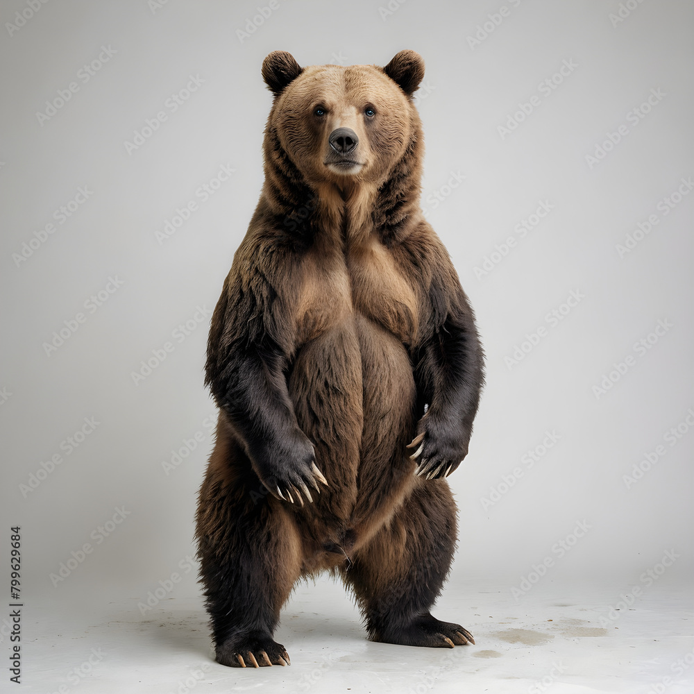 Obraz premium brown bear in the forest