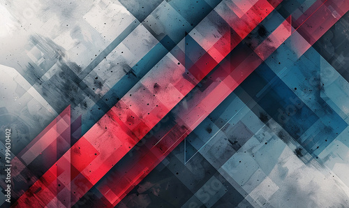 abstract modern geometry background