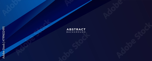 modern blue gradient geometric background vector illustration