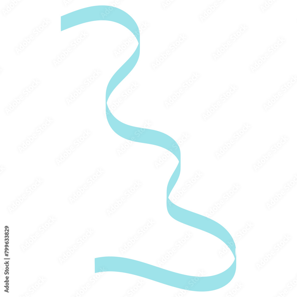 Curly Ribbon Element Curly Ribbon Element