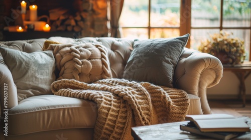 Vintage Sofa Cozy Nook: Images of vintage sofas creating cozy nooks in living rooms or bedrooms