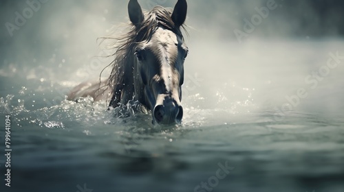horse in the water © Best