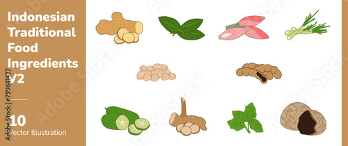 Indonesian Traditional Food Ingredients 2